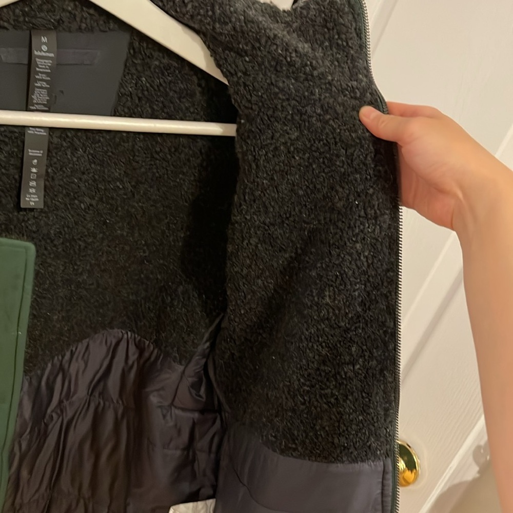 Lululemon Requisition Bomber 🌲🖤 Envy Green / Heathered Black - Picture 13 of 15